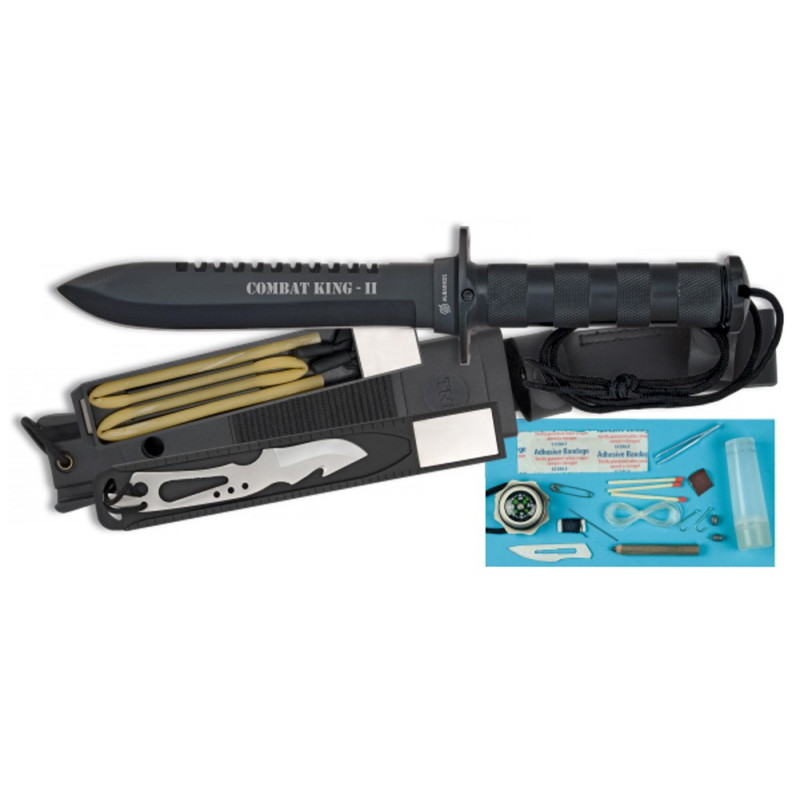 Cuchillo supervivencia Albainox COMBAT KING II