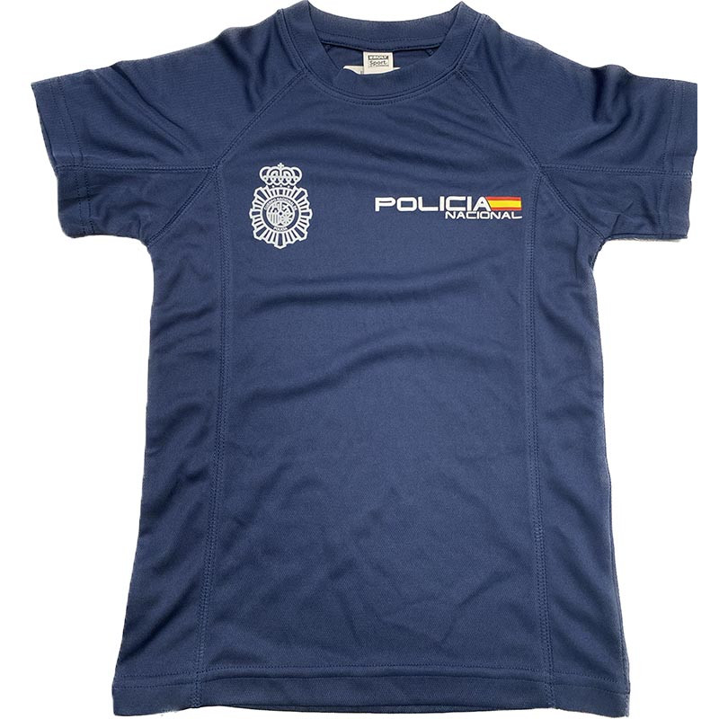 Camiseta técnica Policía Nacional niños